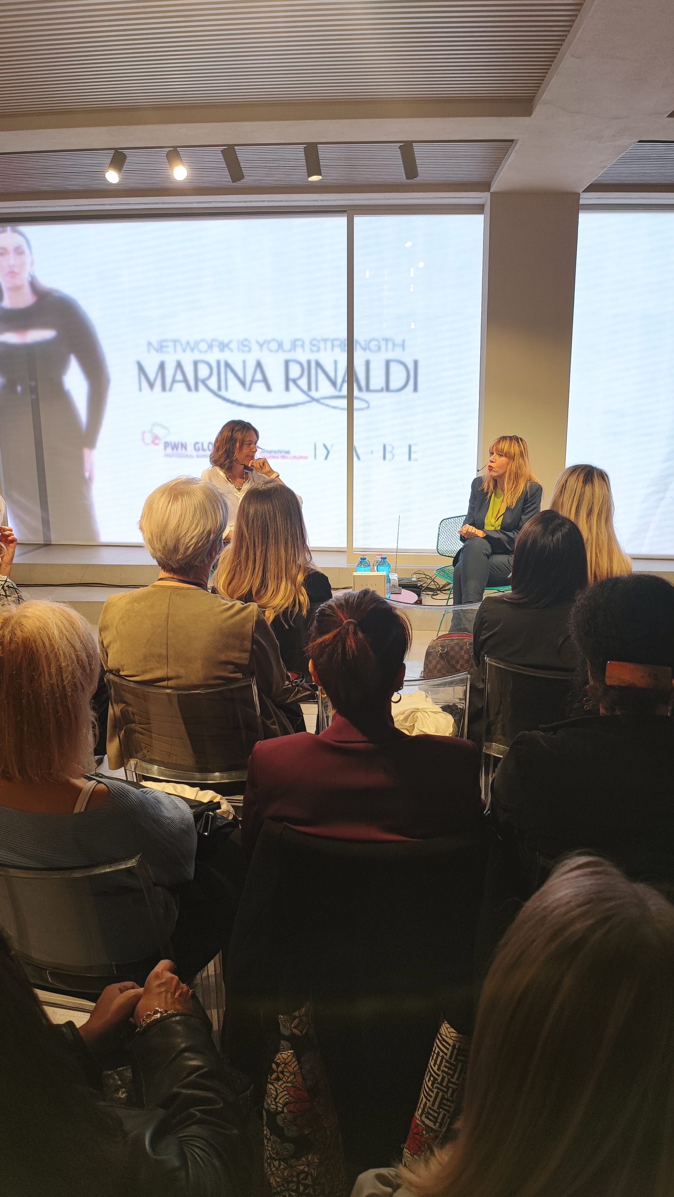 Marina Rinaldi event with PWN Milan